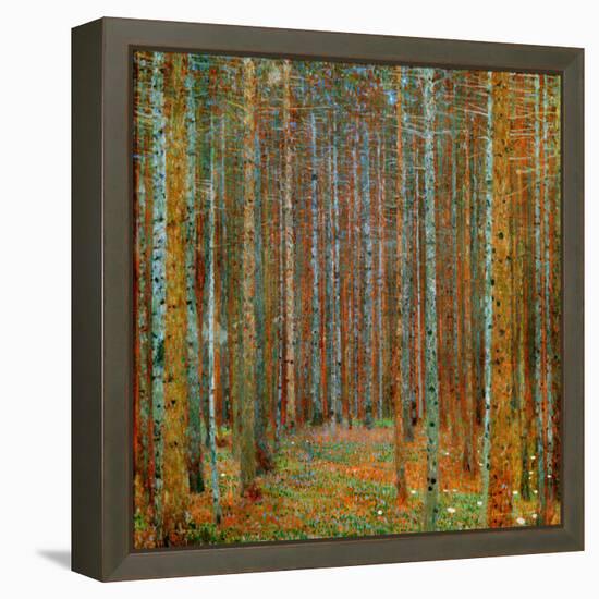 Tannenwald (Pine Forest), c.1902-Gustav Klimt-Framed Stretched Canvas