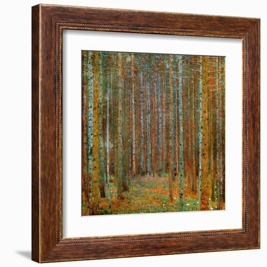 Tannenwald (Pine Forest), c.1902-Gustav Klimt-Framed Art Print