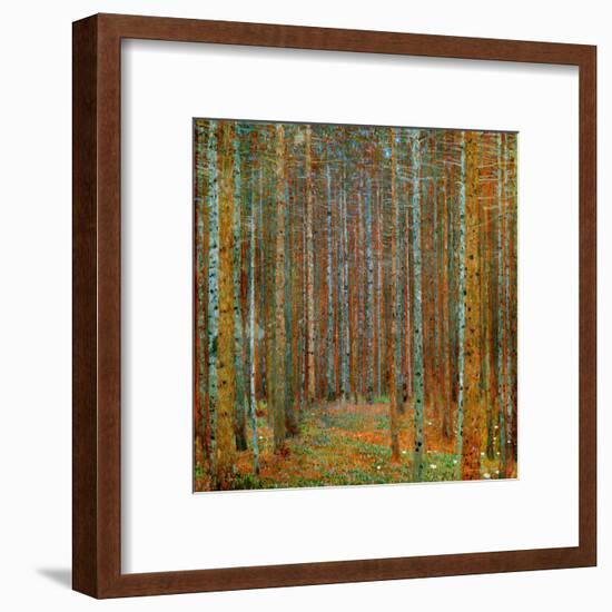 Tannenwald (Pine Forest), c.1902-Gustav Klimt-Framed Art Print