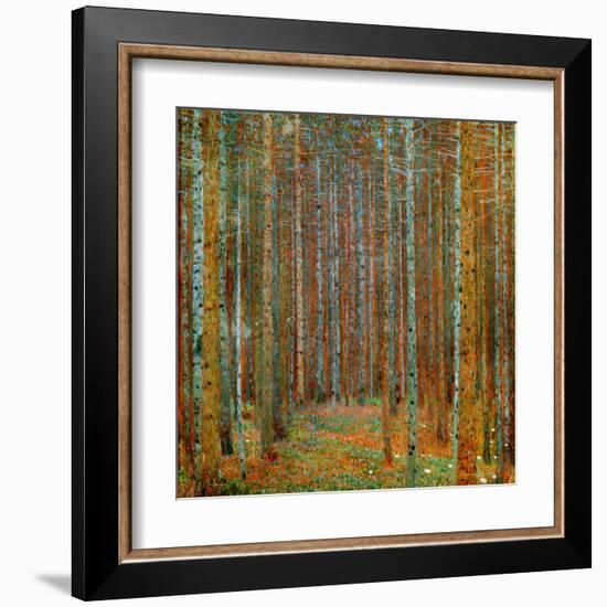 Tannenwald (Pine Forest), c.1902-Gustav Klimt-Framed Art Print