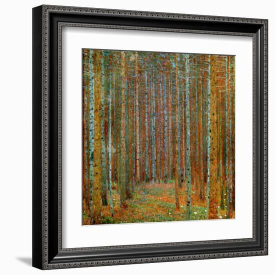 Tannenwald (Pine Forest), c.1902-Gustav Klimt-Framed Art Print