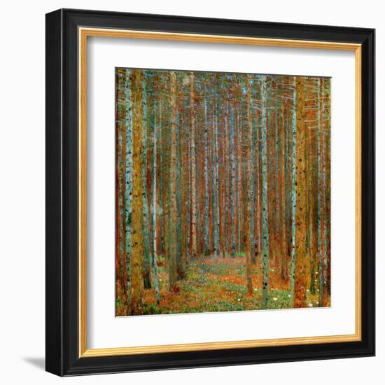 Tannenwald (Pine Forest), c.1902-Gustav Klimt-Framed Art Print