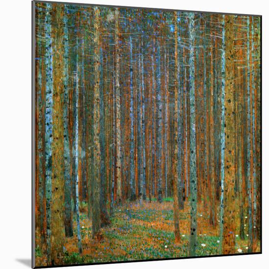 Tannenwald (Pine Forest), c.1902-Gustav Klimt-Mounted Art Print