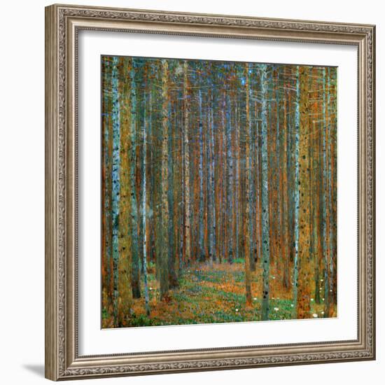 Tannenwald (Pine Forest), c.1902-Gustav Klimt-Framed Premium Giclee Print