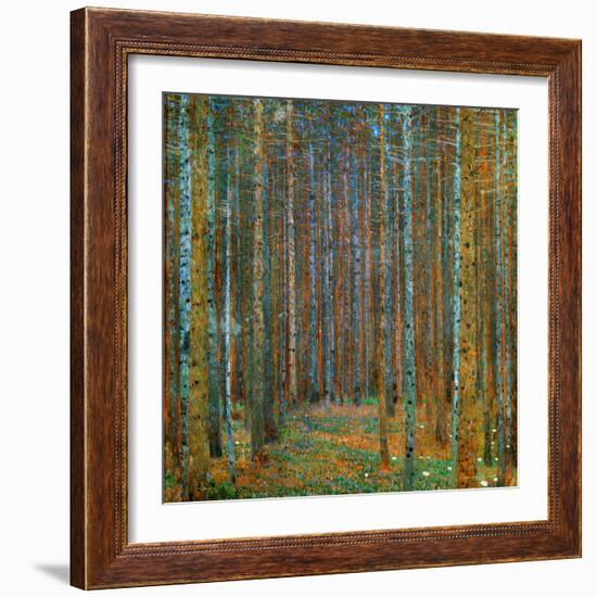 Tannenwald (Pine Forest), c.1902-Gustav Klimt-Framed Premium Giclee Print