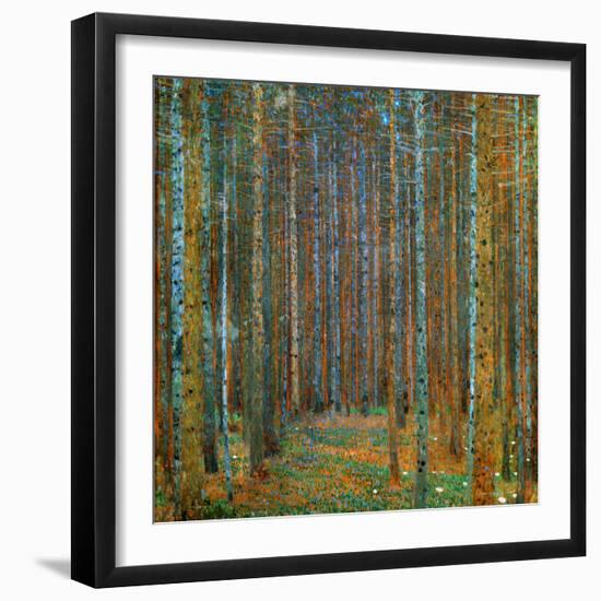 Tannenwald (Pine Forest), c.1902-Gustav Klimt-Framed Premium Giclee Print