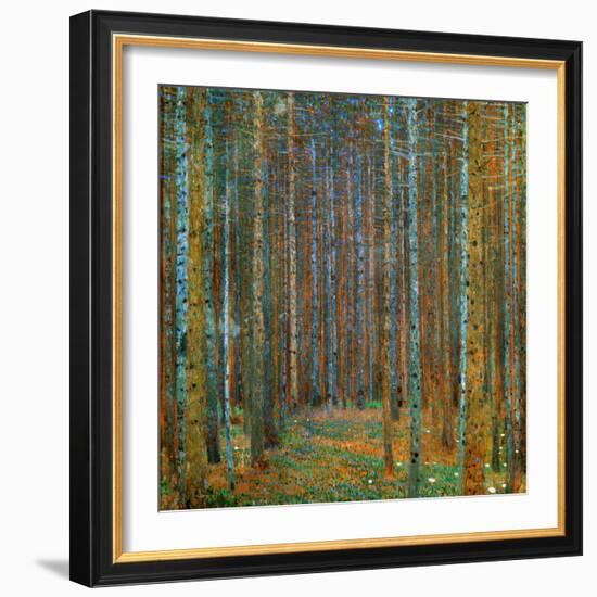 Tannenwald (Pine Forest), c.1902-Gustav Klimt-Framed Premium Giclee Print