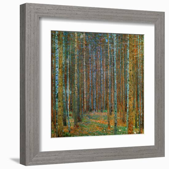 Tannenwald (Pine Forest), c.1902-Gustav Klimt-Framed Art Print