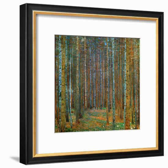 Tannenwald (Pine Forest), c.1902-Gustav Klimt-Framed Art Print