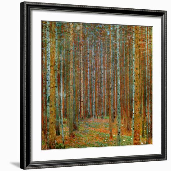 Tannenwald (Pine Forest), c.1902-Gustav Klimt-Framed Giclee Print