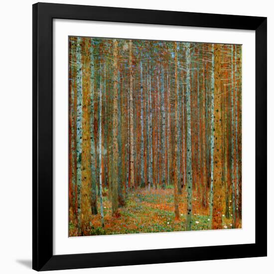 Tannenwald (Pine Forest), c.1902-Gustav Klimt-Framed Giclee Print