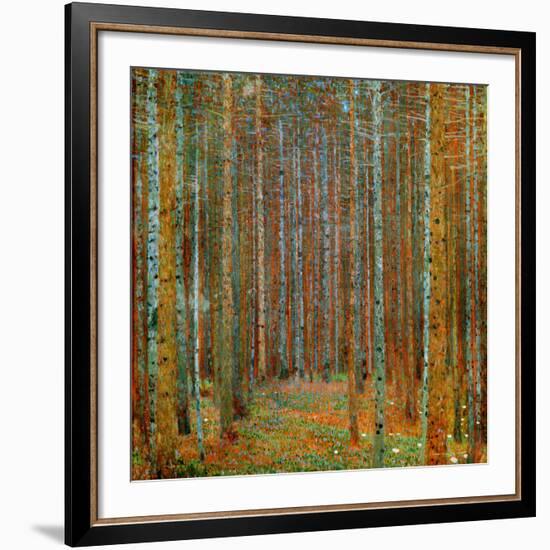 Tannenwald (Pine Forest), c.1902-Gustav Klimt-Framed Giclee Print