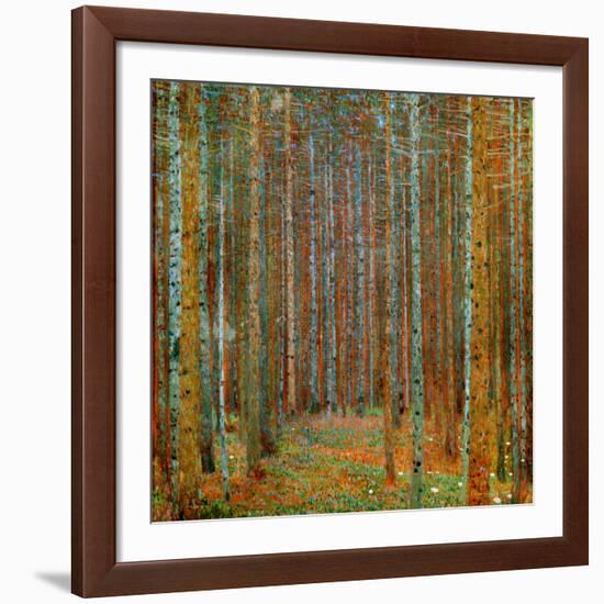 Tannenwald (Pine Forest), c.1902-Gustav Klimt-Framed Giclee Print