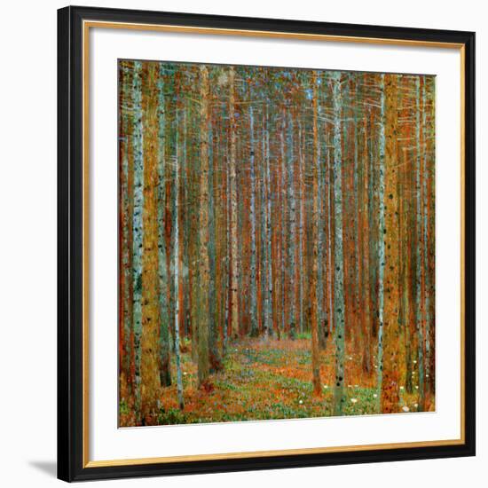 Tannenwald (Pine Forest), c.1902-Gustav Klimt-Framed Giclee Print