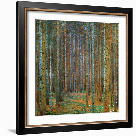 Tannenwald (Pine Forest), c.1902-Gustav Klimt-Framed Art Print