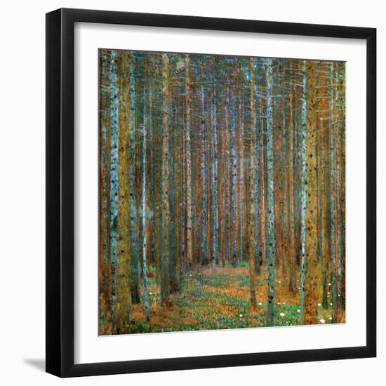 Tannenwald (Pine Forest), c.1902-Gustav Klimt-Framed Art Print