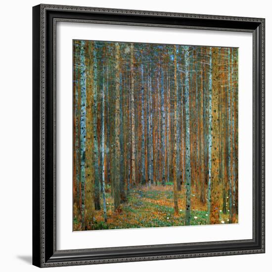 Tannenwald (Pine Forest), c.1902-Gustav Klimt-Framed Art Print