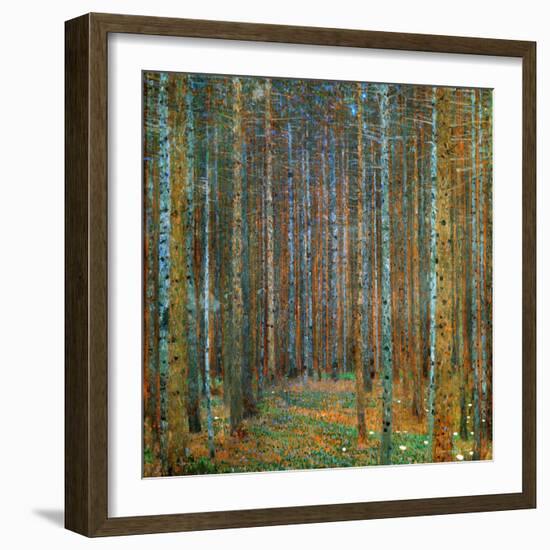 Tannenwald (Pine Forest), c.1902-Gustav Klimt-Framed Premium Giclee Print