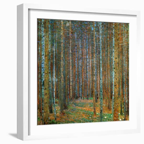 Tannenwald (Pine Forest), c.1902-Gustav Klimt-Framed Premium Giclee Print