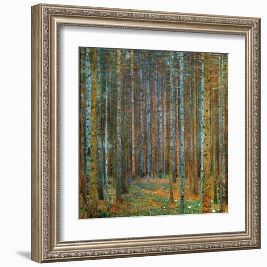 Tannenwald (Pine Forest), c.1902-Gustav Klimt-Framed Art Print