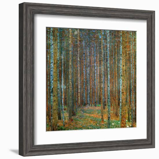 Tannenwald (Pine Forest), c.1902-Gustav Klimt-Framed Art Print