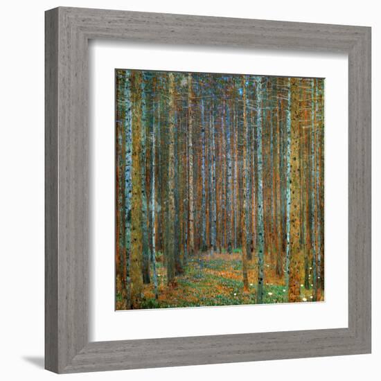 Tannenwald (Pine Forest), c.1902-Gustav Klimt-Framed Art Print