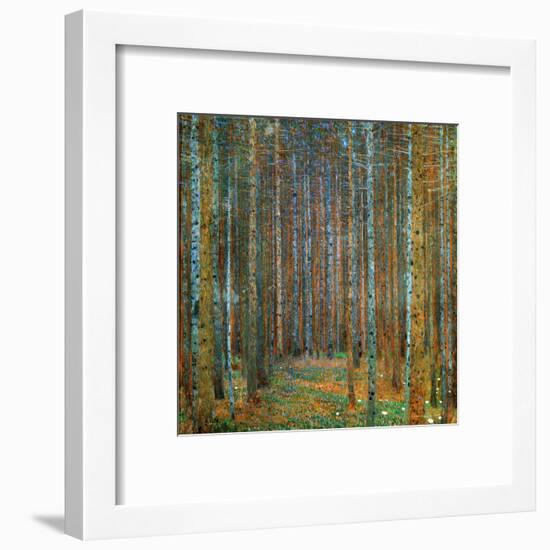 Tannenwald (Pine Forest), c.1902-Gustav Klimt-Framed Art Print