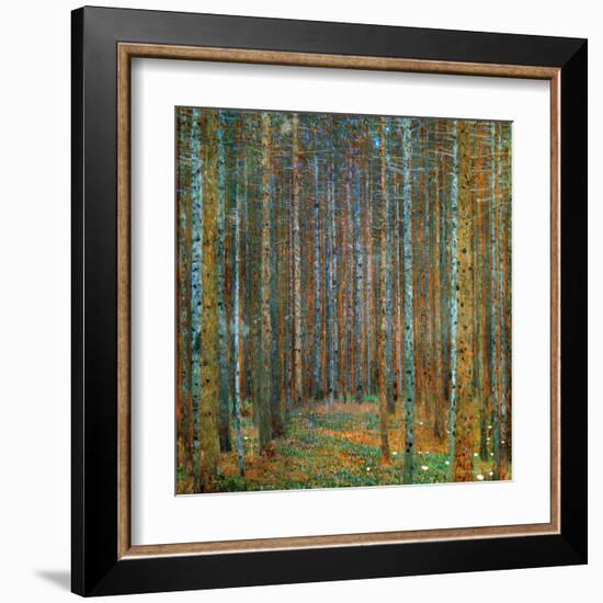 Tannenwald (Pine Forest), c.1902-Gustav Klimt-Framed Art Print