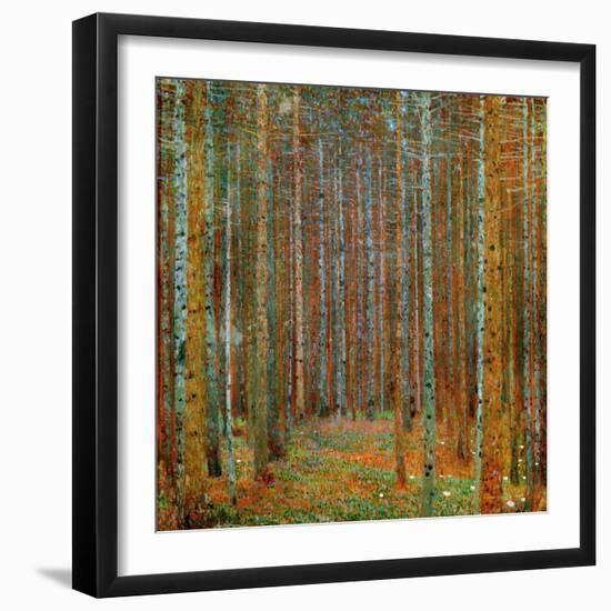 Tannenwald (Pine Forest), c.1902-Gustav Klimt-Framed Premium Giclee Print