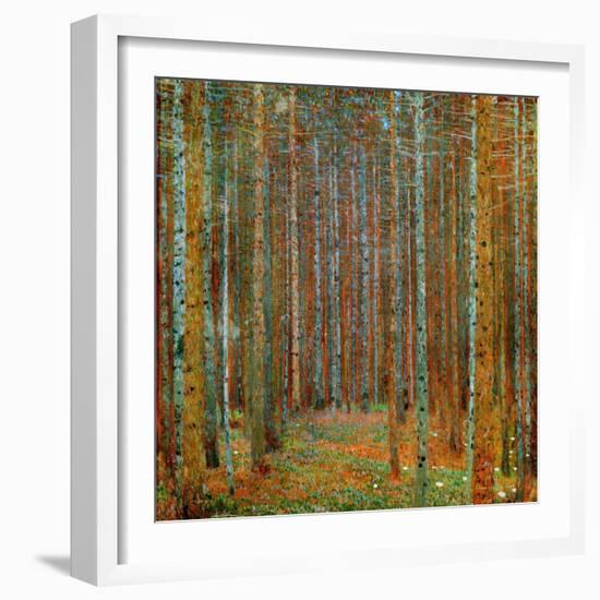 Tannenwald (Pine Forest), c.1902-Gustav Klimt-Framed Premium Giclee Print