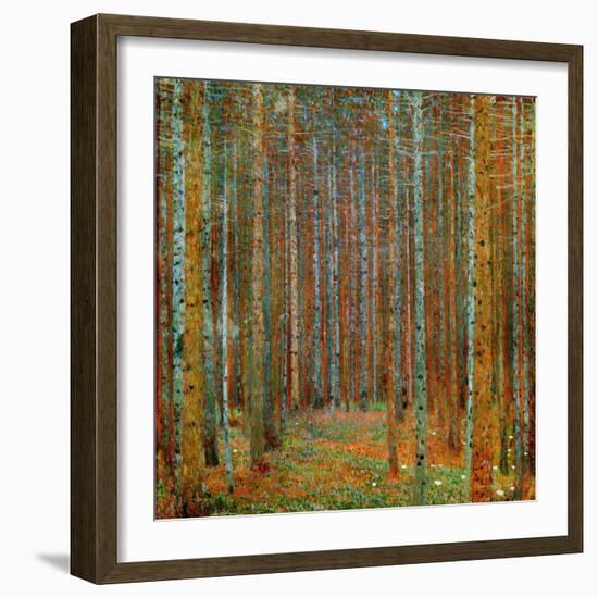 Tannenwald (Pine Forest), c.1902-Gustav Klimt-Framed Art Print