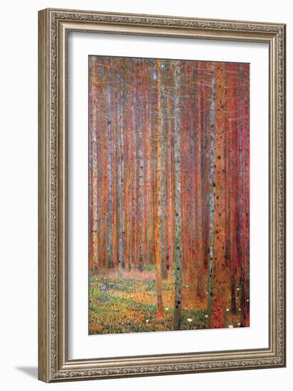 Tannenwald-Gustav Klimt-Framed Premium Giclee Print