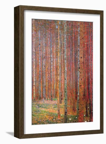 Tannenwald-Gustav Klimt-Framed Premium Giclee Print