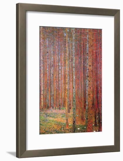 Tannenwald-Gustav Klimt-Framed Art Print