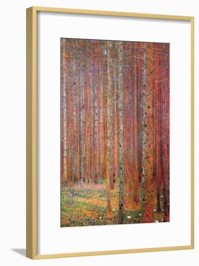 Tannenwald-Gustav Klimt-Framed Art Print