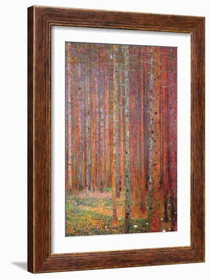 Tannenwald-Gustav Klimt-Framed Art Print