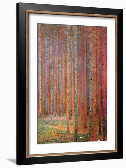 Tannenwald-Gustav Klimt-Framed Art Print