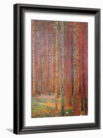 Tannenwald-Gustav Klimt-Framed Art Print