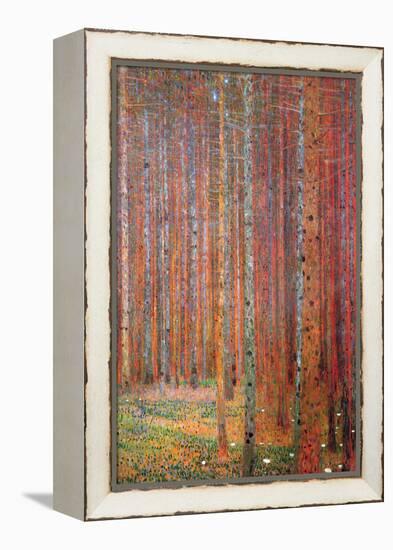 Tannenwald-Gustav Klimt-Framed Stretched Canvas