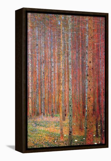 Tannenwald-Gustav Klimt-Framed Stretched Canvas