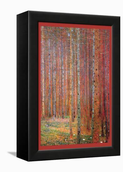 Tannenwald-Gustav Klimt-Framed Stretched Canvas