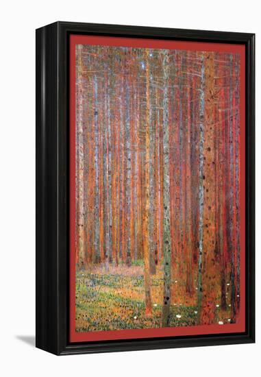 Tannenwald-Gustav Klimt-Framed Stretched Canvas