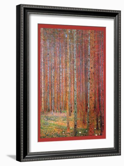 Tannenwald-Gustav Klimt-Framed Art Print