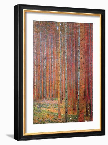 Tannenwald-Gustav Klimt-Framed Art Print