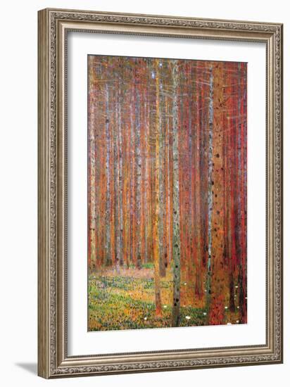 Tannenwald-Gustav Klimt-Framed Art Print