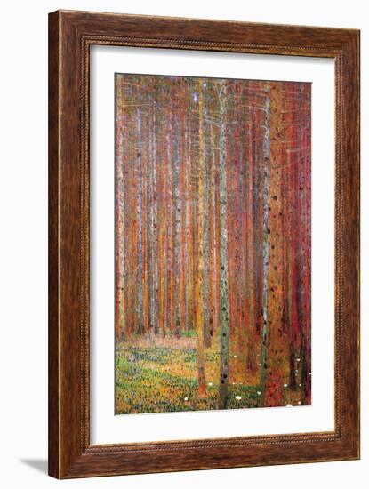 Tannenwald-Gustav Klimt-Framed Art Print