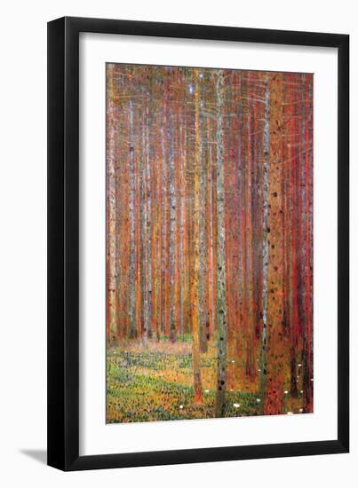 Tannenwald-Gustav Klimt-Framed Art Print