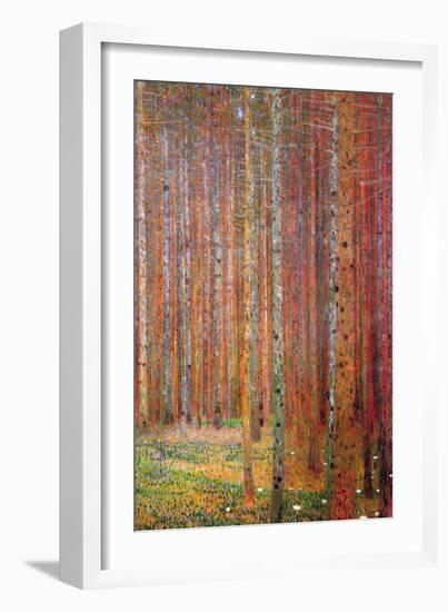 Tannenwald-Gustav Klimt-Framed Art Print