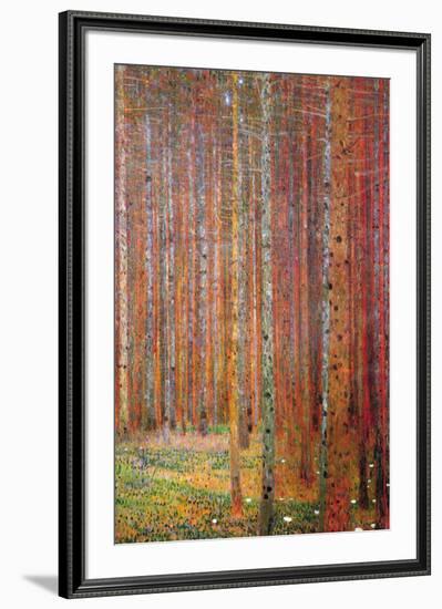 Tannenwald-Gustav Klimt-Framed Art Print