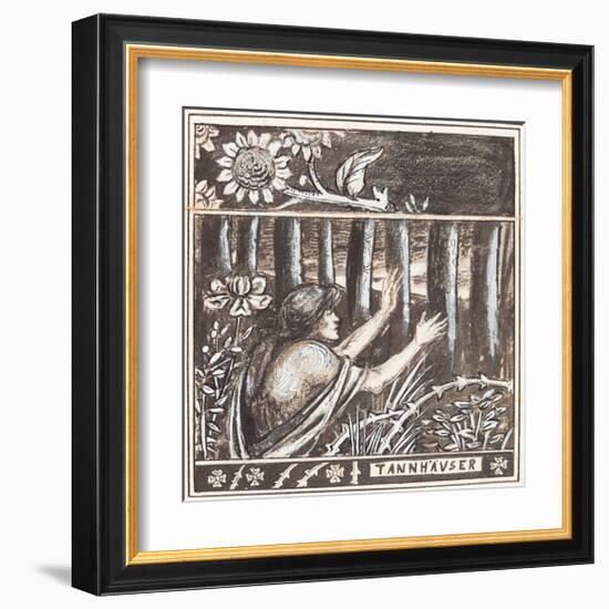 Tannhäuser-Aubrey Beardsley-Framed Premium Giclee Print